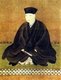 Japan: Sen No Rikyu, 16th century Japanese Tea Master (1522-1591). Portrait by Tōhaku Hasegawa (1539-1610), calligraphy by Sōen Shunoku (152-1611).